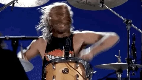 Drumming Foo Fighters GIF by Recording Academy / GRAMMYs