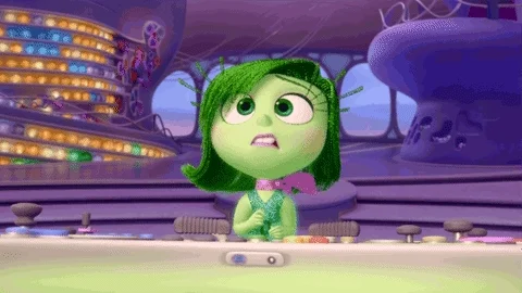 Disgusted Inside Out GIF