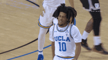 Excited Ucla Bruins GIF by Pac-12 Network
