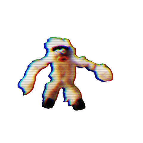Jumping Stop Motion Sticker