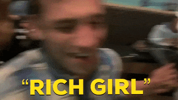 Rich Girl Money GIF by Awkward Daytime TV