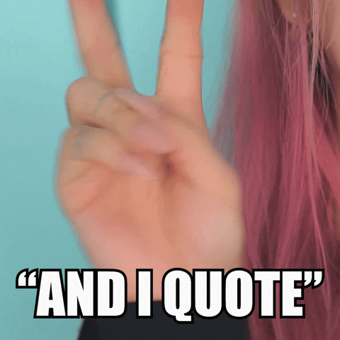 And I Quote GIF by Wengie