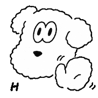 Dog Hello Sticker