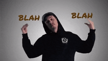 Stop Shut Up GIF by Rhymesayers