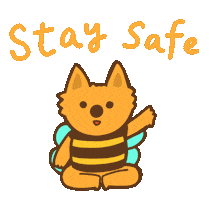 Stay Safe Sticker