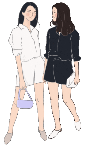 Fashion Girls Sticker by Betweenseasons