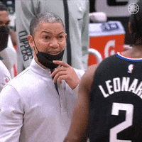Confused Tyronn Lue GIF by LA Clippers