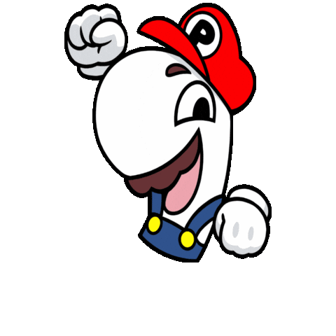 Nintendo Mario Sticker by Paulberger