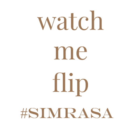 Watch Me Love Sticker by Simrasa Luxuries