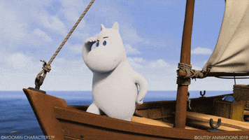 captain moominvalley GIF by Moomin Official