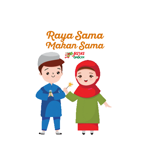 Grocery Raya Sticker by jayagiphy