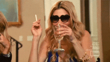 Real Housewives Drinking GIF