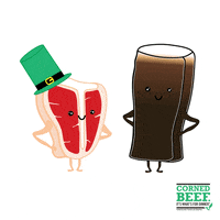 St Patricks Day Beer GIF by Beef. It's What's For Dinner.