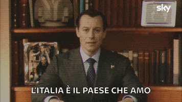 Sky Atlantic Italia Berlusconi GIF by Sky Italia