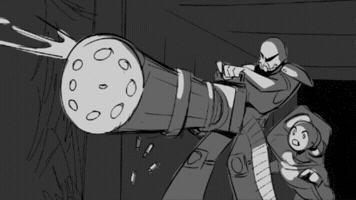 Space Marine Gun GIF