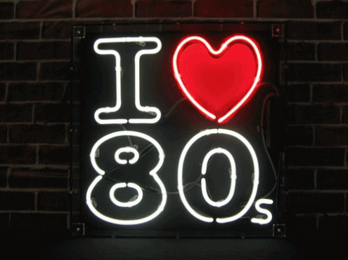 Image result for i love the 80s gif