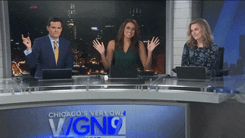 Dan Ponce Surprise GIF by WGN Morning News