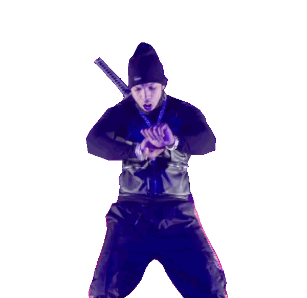 Dancing Ninja Yes Sticker by Chris Viz for iOS & Android GIPHY