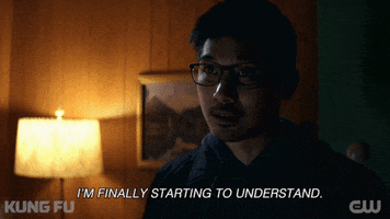 Understand Tv Show GIF by CW Kung Fu