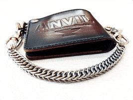 Leather Wallet GIF by Anvil Customs