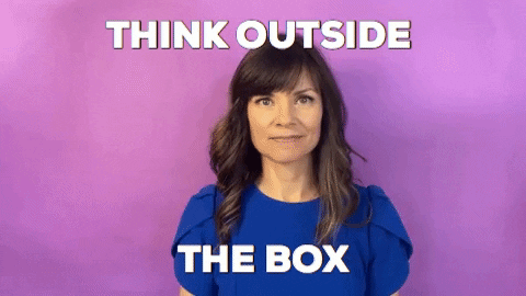 Think Outside The Box GIF by Your Happy Workplace
