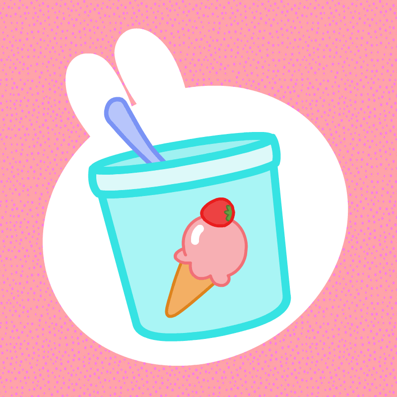 Ice Cream Love GIF by Molang Find & Share on GIPHY