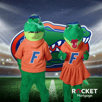Florida Gators Dancing GIF by Rocket Mortgage