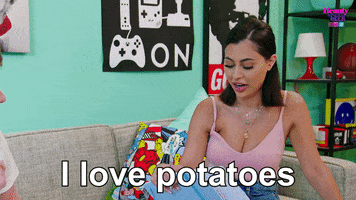 In Love Food GIF by Beauty and the Geek Australia