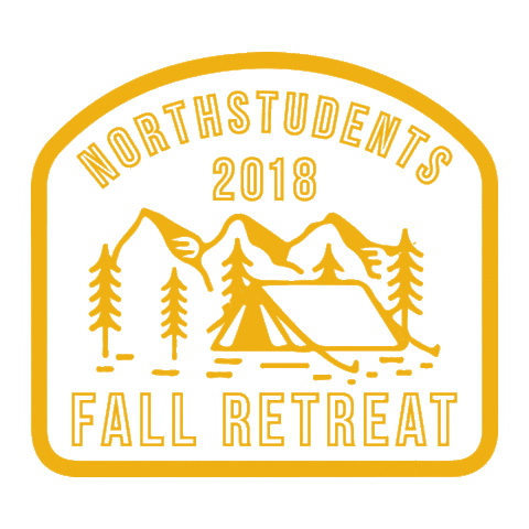 Jesus Mountains Sticker by NORTHCHURCH