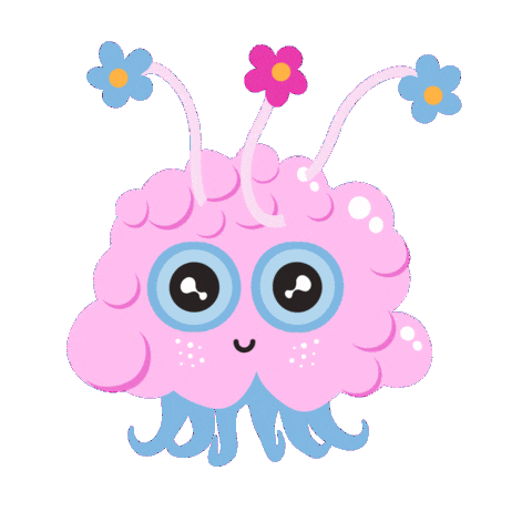 In Love Wow Sticker by Sloomoo Institute