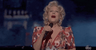 Bette Midler Oscars GIF by The Academy Awards