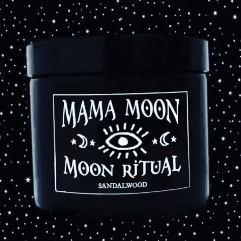 MamaMoonCandles full moon moon ritual mamamooncandles mama moon candles GIF