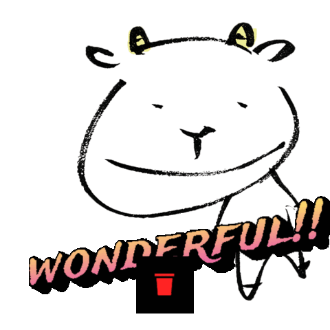 Wonderful Sticker