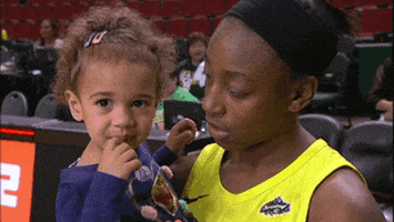 little girl baby GIF by WNBA