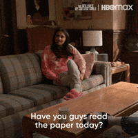 Newspaper Newsletter GIF by HBO Max