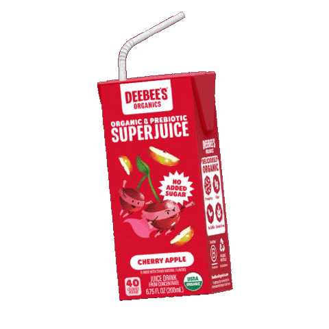 Juice Box Sticker by DeeBee's Organics