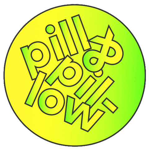 pill & pillow Sticker