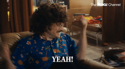 Daniel Radcliffe Chaos GIF by The Roku Channel - Find & Share on GIPHY