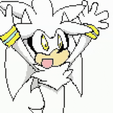 Silver The Hedgehog GIF