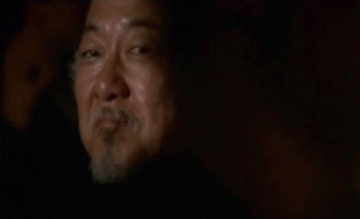 the karate kid nod GIF