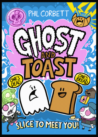 Ghost Book GIF by Phil Corbett