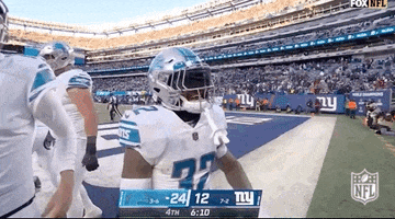 Detroit Lions Hello GIF by NFL