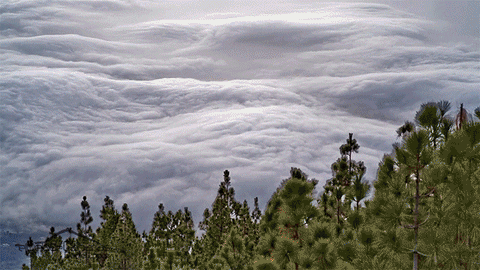 clouds spain GIF