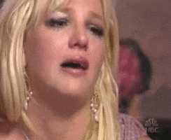 britney spears crying GIF