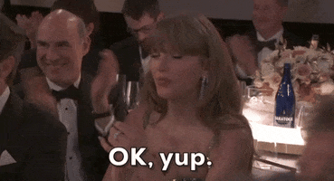 Taylor Swift Agree GIF by Golden Globes