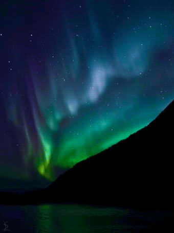 Northern Lights Astronomy GIF