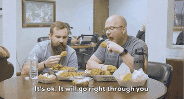 Chicken Eating GIF by Carter Chevrolet