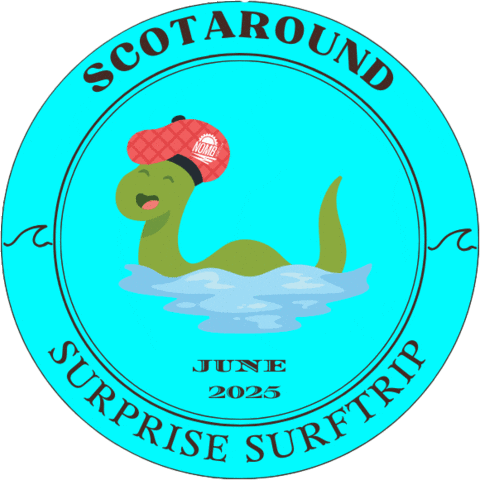 Surprise Scotland Sticker by NOMB Surf