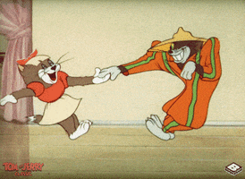 happy tom and jerry GIF by Boomerang Official