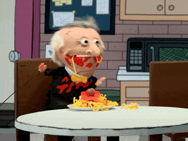 Hungry Puppet GIF by Adult Swim